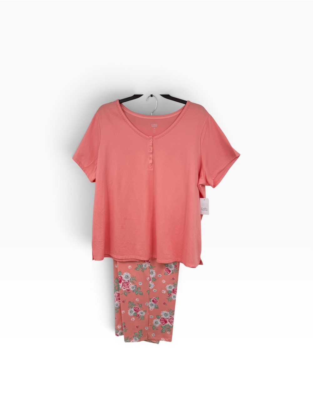 Croft & Barrow Women’s Size 3X pajama set lightweight NWT